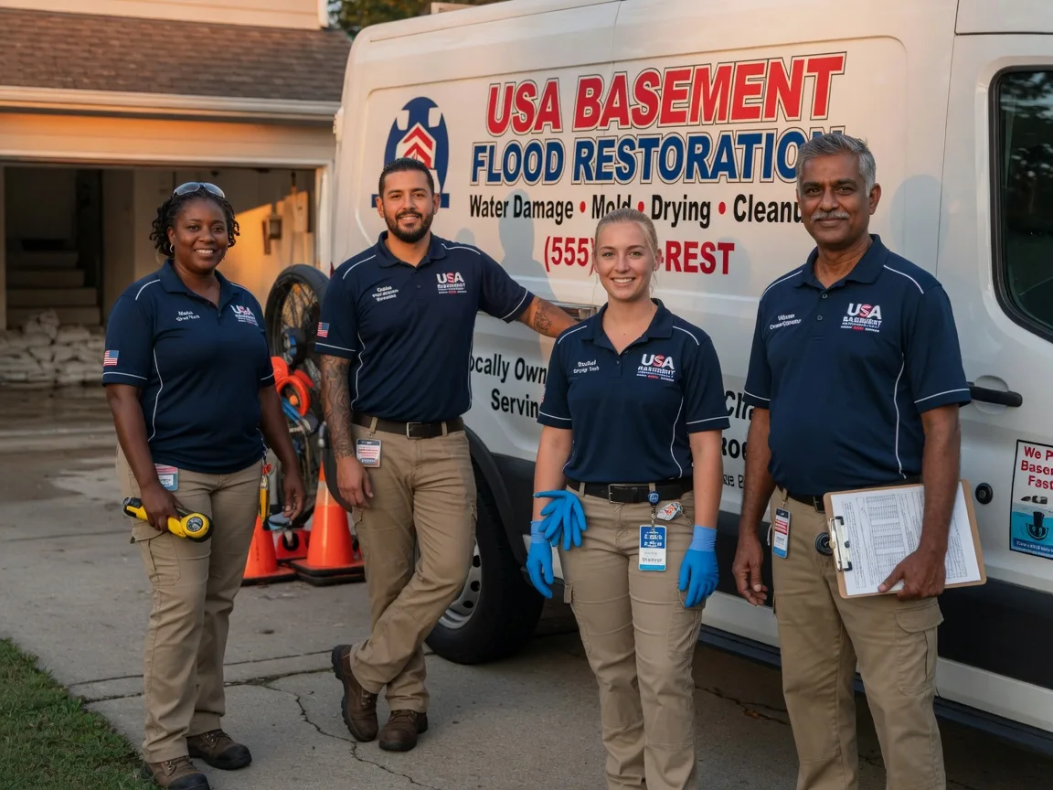 Basement Flood Cleanup company in Poteau, OK